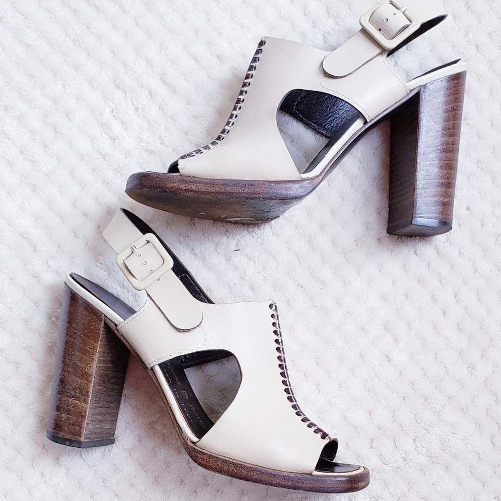WALTER STEIGER Block Platform Heels